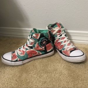 Converse All Stars Watermelon High Tops